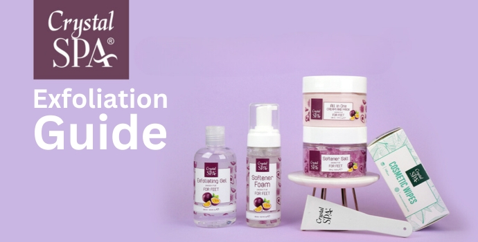 Crystal SPA exfoliation product line - User Guide
